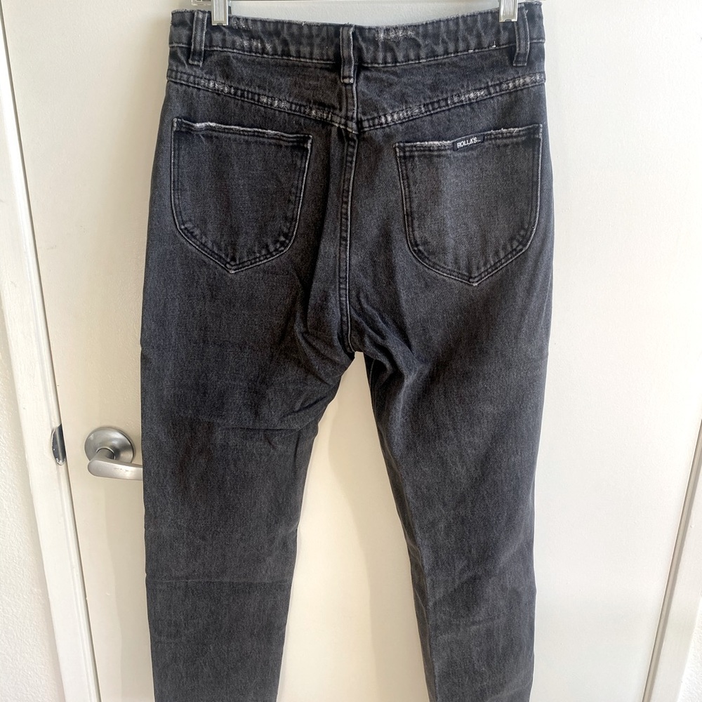 Rollas Dark Grey Jeans From Revolve